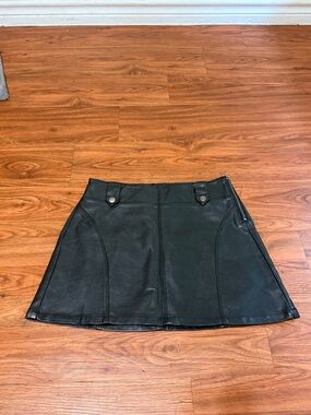 We The Free Runaway Vegan Mini Skirt